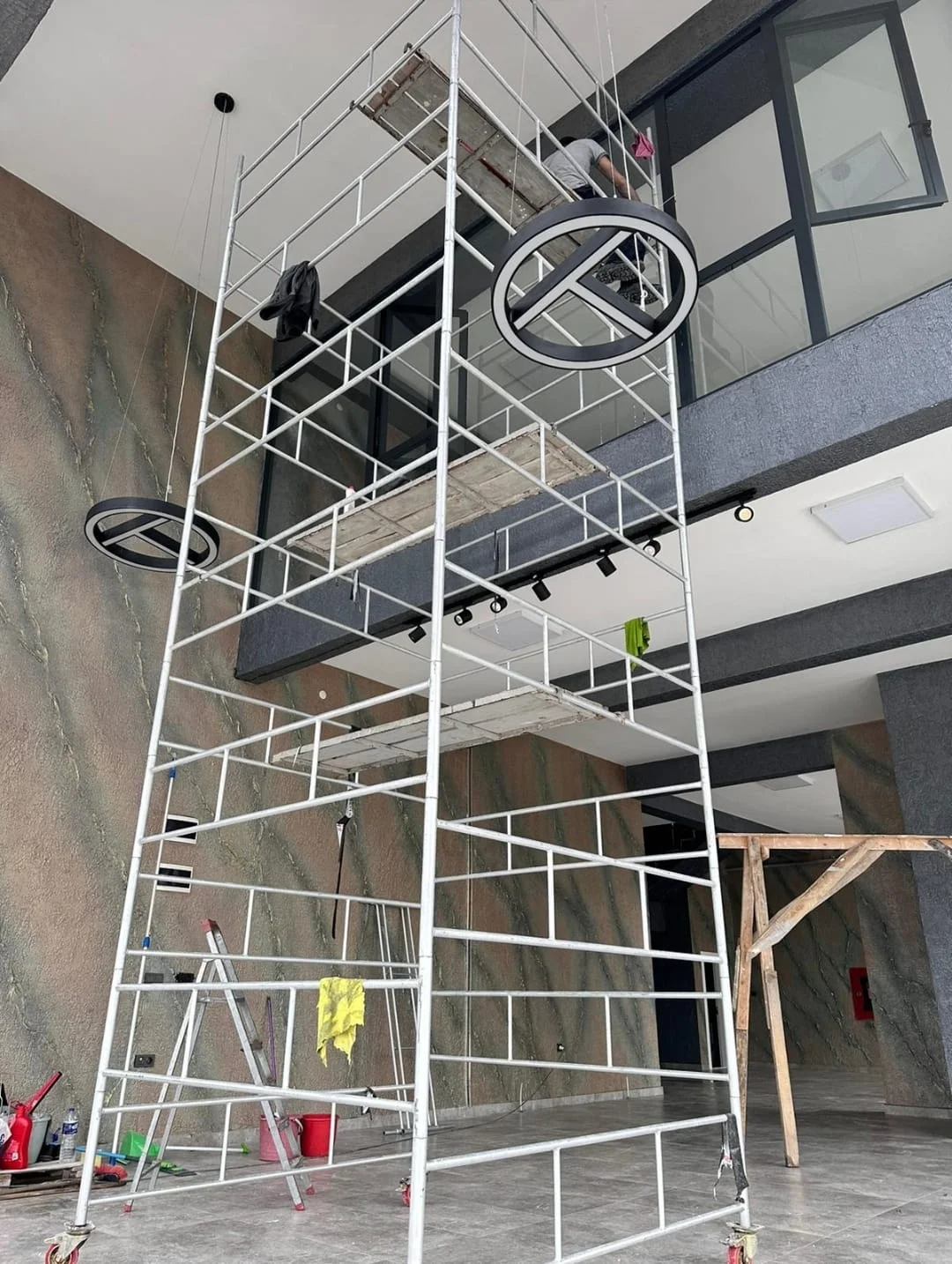 ankara lego tekerlekli mobil iskele