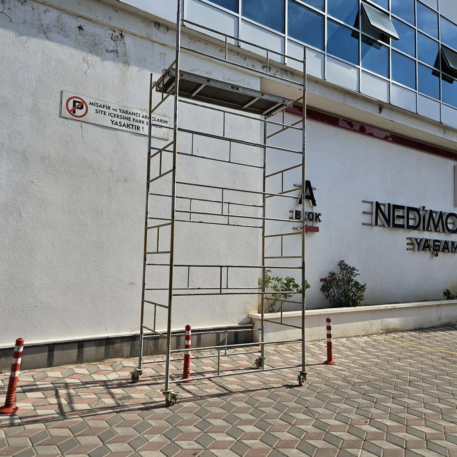 ankara lego tekerlekli mobil iskele